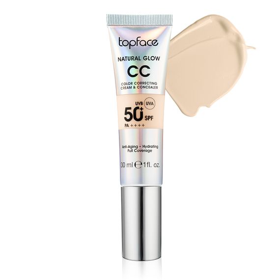 Тональный крем TopFace Natural Glow CC Cream & Concealer PT472 - 003 (30 ml)