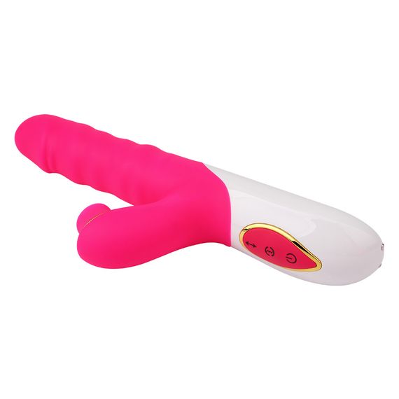 Вибратор кролик с вакуумной стимуляцией CHISA Intimate Melody Clit Kisser THruster, розовый Sex Aura | Зображення 2