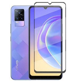 Захисне скло 2.5D на весь екран для Vivo V21e
