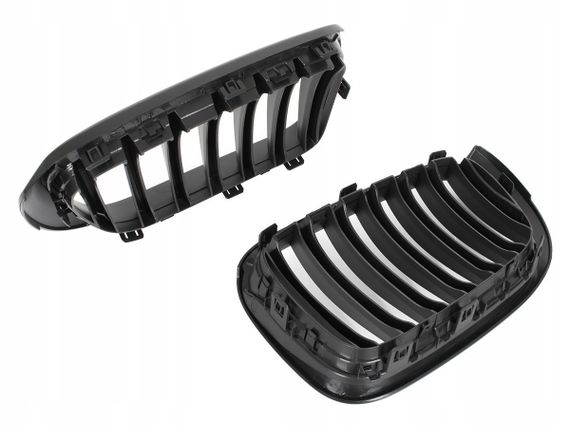 BMW X3 F25 (14-17) решетка радиатора ноздри черные матовые (комплект), БМВ Х3 Ф25 | Зображення 2