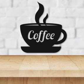 Панно декоративная картина на стену Чашка Coffee LED 16 цветов телефон 300х330 acr-p000036