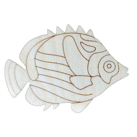 Набор детского творчества Роспись по дереву «Магниты-рыбы» РД-007 | Зображення 3