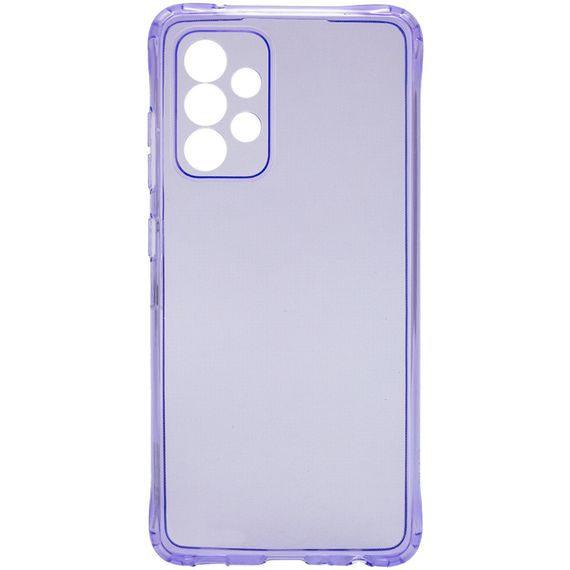 Прозрачный TPU чехол Ease Glossy для Samsung Galaxy A72 4G / A72 5G (Сиреневый)
