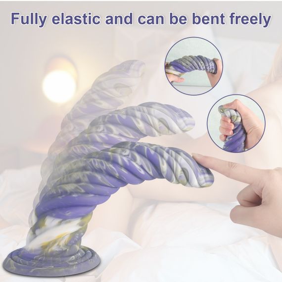 Фалоімітатор незвичайної форми "Cuttlefish penis" Sex Aura | Зображення 3