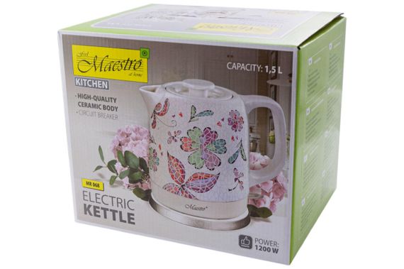 Электрочайник Maestro - MR-068-Flowers (MR-068-FLOWERS) | Зображення 3