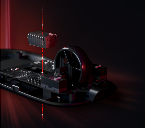 Безпровідна миша VXE MAD R MAJOR+ PAW3950 Wireless 8K, Чорна | Зображення 2
