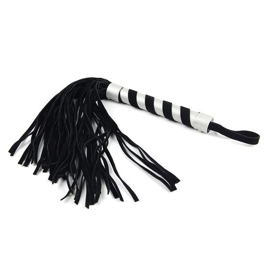 Набір БДСМ Roomfun Bedroom Restraint Kit фіксатори, батіг, кляп, маска, чорний-сірий sexstyle | Зображення 7