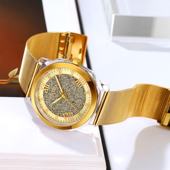 Жіночий годинник Skmei 2278GD Gold | Зображення 4