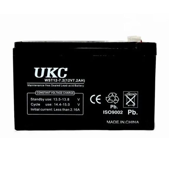 Акумулятор свинцево-кислотний 12V, 7A / Акумуляторна батарея для безперебійника | Зображення 2