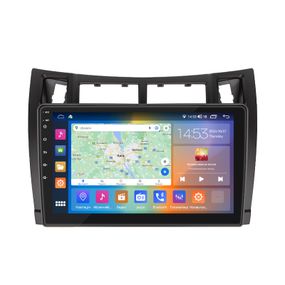Штатная магнитола 9" Lesko для Toyota Yaris II Рестайлинг 2009-2012 2/32Gb CarPlay 4G Wi-Fi GPS Prime Тойота