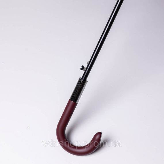 Классический зонт-трость полуавтомат из полиэстера 16 спиц диаметр 117 см Красный HP-23-4R | Зображення 1