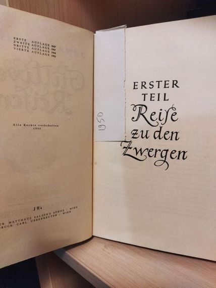 Jonathan swift gulliver's reisen 1950 рік німецькою мовою | Зображення 2