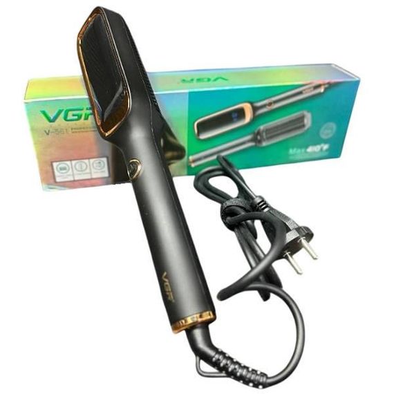 Гребінець випрямляч VGR V-561 Чорний