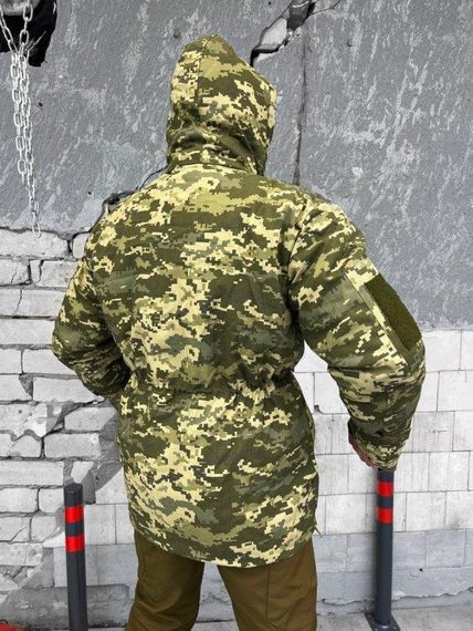 Куртка/бушлат  drawstring  пиксель   ВТ6737 | Зображення 8