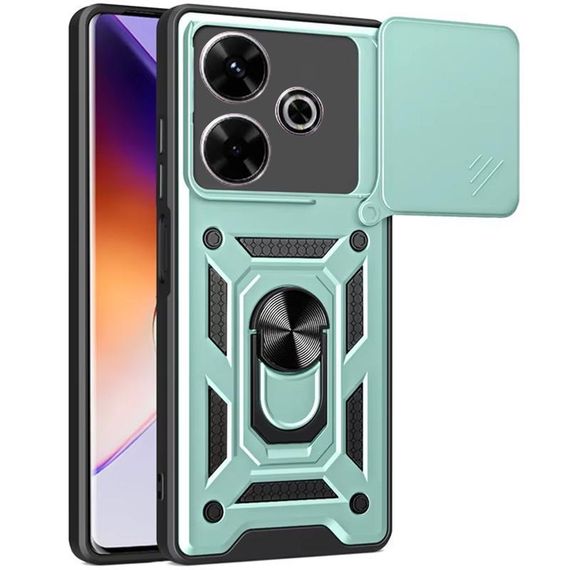 Чохол Ummi Camshield Serge Ring для Xiaomi Redmi 13 4G / Poco M6 4G Зелений