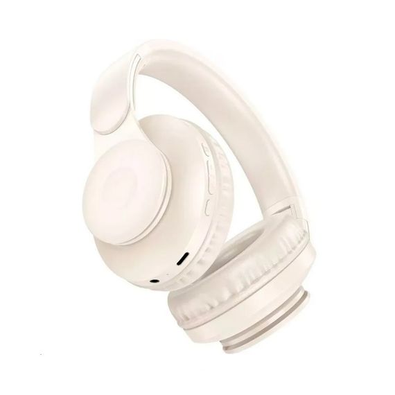 Бездротові навушники HOCO W45 Enjoy BT headset Milky White | Зображення 1