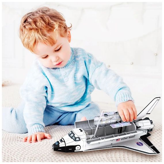 Пазл Cubic Fun 3D NASA Космічний шатл Діскавері (DS1057h) | Зображення 1