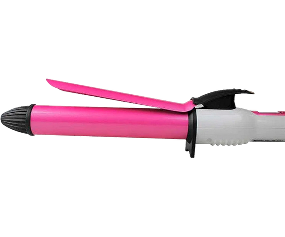 Щипцы для завивки волос (плойка) с керамическим покрытием DSP 20026 розовые 45W (20026_377) | Зображення 6