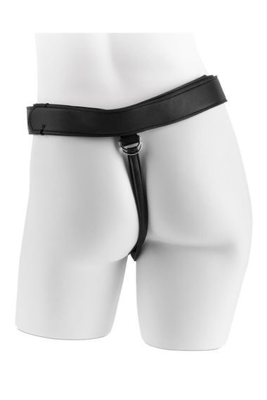 Страпон реалистичный Pipedream King Cock Strap-On с кольцевой крепью, на трусиках, бежевый sexstyle | Зображення 5