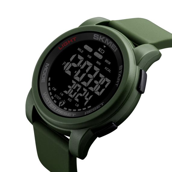 Чоловічий годинник Skmei 1469AGBK Military-Black | Зображення 1