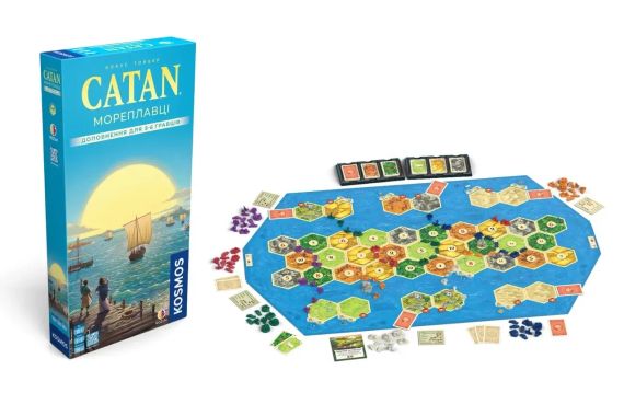 Настільна гра Catan: Мореплавці. Доповнення для 5-6 гравців | Зображення 1