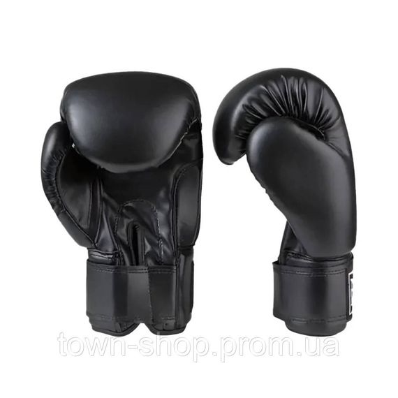 Боксерские перчатки Everlast EF-0370-16 черные 16 унций (16 oz) | Зображення 1