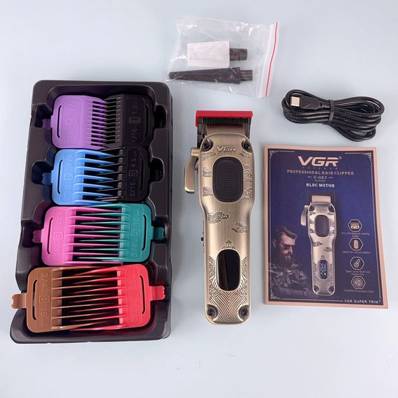 Машинка для стрижки волосся з потужним мотором VGR V-027 (45560-V-027_1032) | Зображення 3