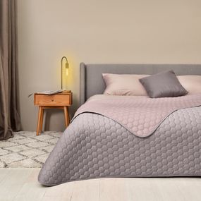 Покривало IDEIA 87858 Україна 240*260  Мікрофібра Бежевий