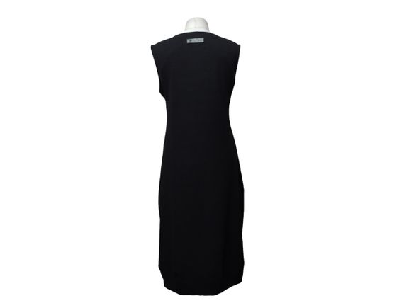 Платье - сарафан с поясом женское бохо летнее трикотажное повседневное черный 60 | Зображення 3