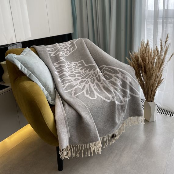 Плед SoundSleep 113035  140х200 см  бавовна сірий