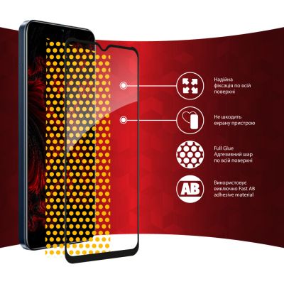 Стекло защитное Intaleo Full Glue RealMe C33 (1283126551840) | Зображення 5