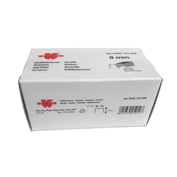 Скоби для ручного степлера, 10 mm | Зображення 1