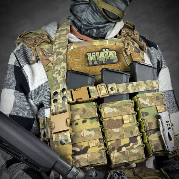 Ремінь збройовий одно/двоточковий RAGNAROK "ODIN" Gen.II carbine Піксель | Зображення 4