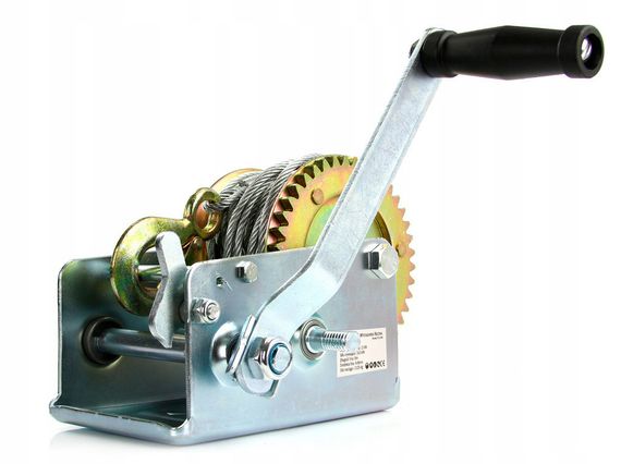 Ручная канатная лебедка 1125 кг 10 м FD-2500 Mar-Pol M80739 | Зображення 1