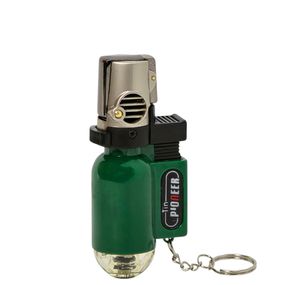 Зажигалка Газовая Для Сигарет Многоразовая "Pioneer Green"