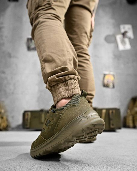 Літні тактичні кросівки PARTIOT олива ДЛ6469 | Зображення 1
