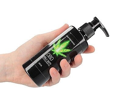 Набор для ванны и душа CBD Care set - GREEN TEA & HEMP OIL ( 3 предмета ) Sex Aura | Зображення 6
