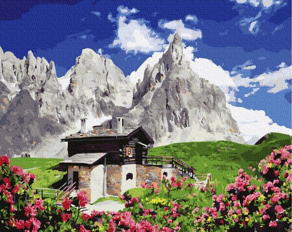 Будинок високо в горах