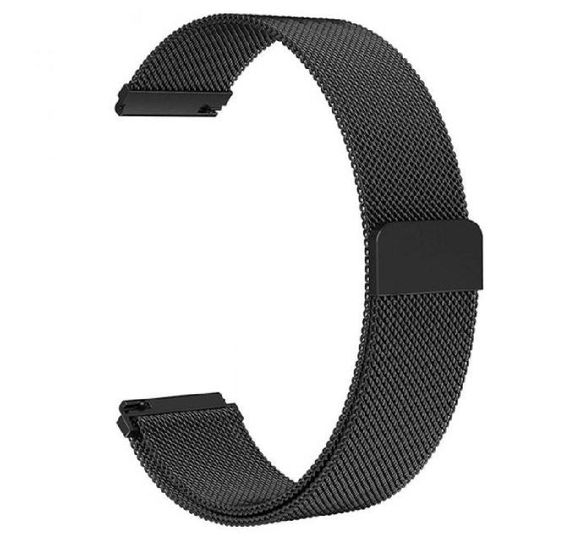 Міланський сітчастий ремінець для годинника Samsung Galaxy Watch 42 mm (SM-R810) - Black | Зображення 3