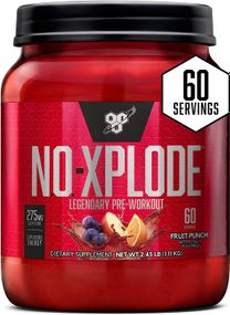 Передтренувальний комплекс BSN N.O. Xplode 3.3 1109 g (fruit punch)