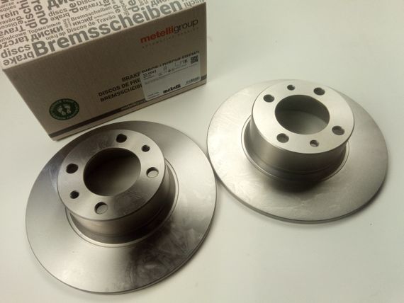 Диск гальмівний ВАЗ 2101, METELLI (23-0043) пара (2101-3501070) | Зображення 1