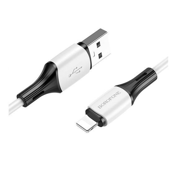 USB Borofone BX79 Silicone Lightning 2.4A | Зображення 2