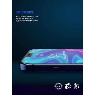 Стекло защитное Armorstandart Supreme Black Icon 3D Apple iPhone 11 Pro / XS (ARM59210) | Зображення 6