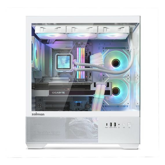 Корпус Zalman Chronix без БП CHRONIXWHITE | Зображення 1