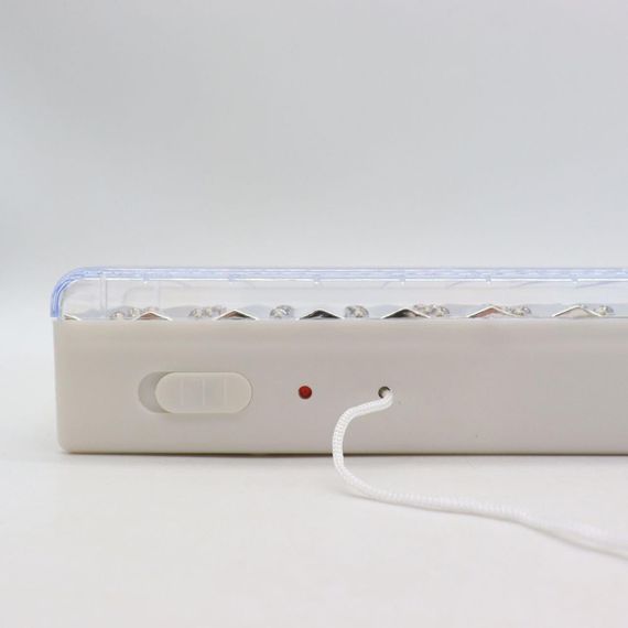 Аварийный светильник-фонарь с USB-DC зарядкой, 60 LED, HY-619 / Аккумуляторная LED лампа / Переносной фонарь | Зображення 6