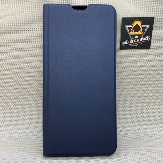 Чохол книжка для Realme C55 Екошкіра Синій