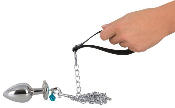 Набір анальних пробок і повідець - Butt Plug Set with a Leash Sex Aura | Зображення 4