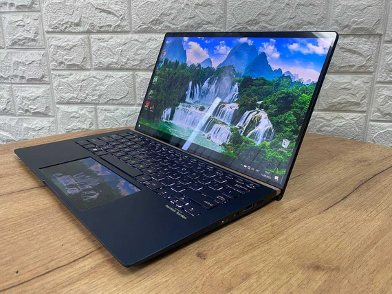 Ноутбук Сенсорний Asus ZenBook UX434FLC 14"FHD/IPS/i7 10510U/16Gb/SSD512/MX250 | Зображення 1