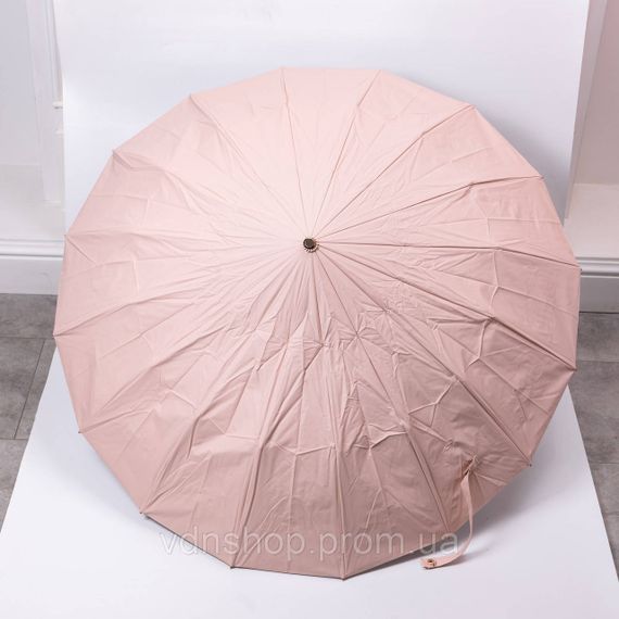 Зонт механический с принтом надежный из полиэстера диаметр 99 см Розовый HP-23-3M