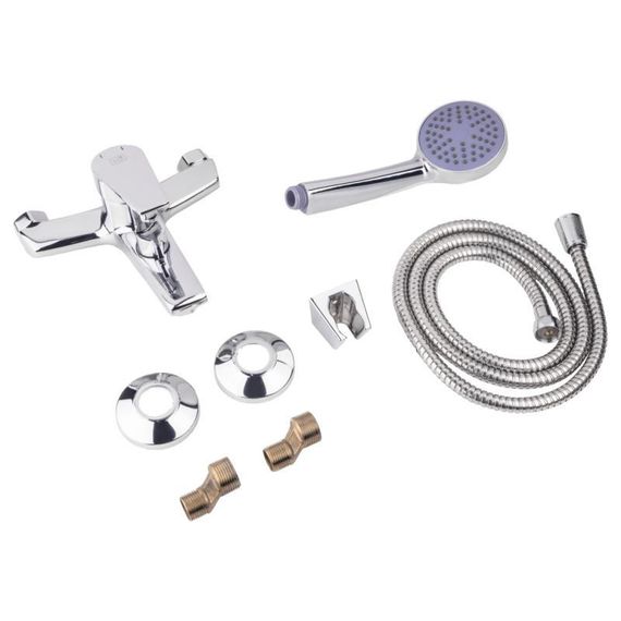 Смеситель для ванны Lidz Gloria 006 (c душевым гарнитуром) (k35) LDGLO006CRM35118 Chrome | Зображення 5